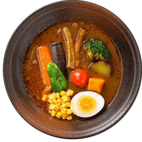季節の7種の野菜スープカレー